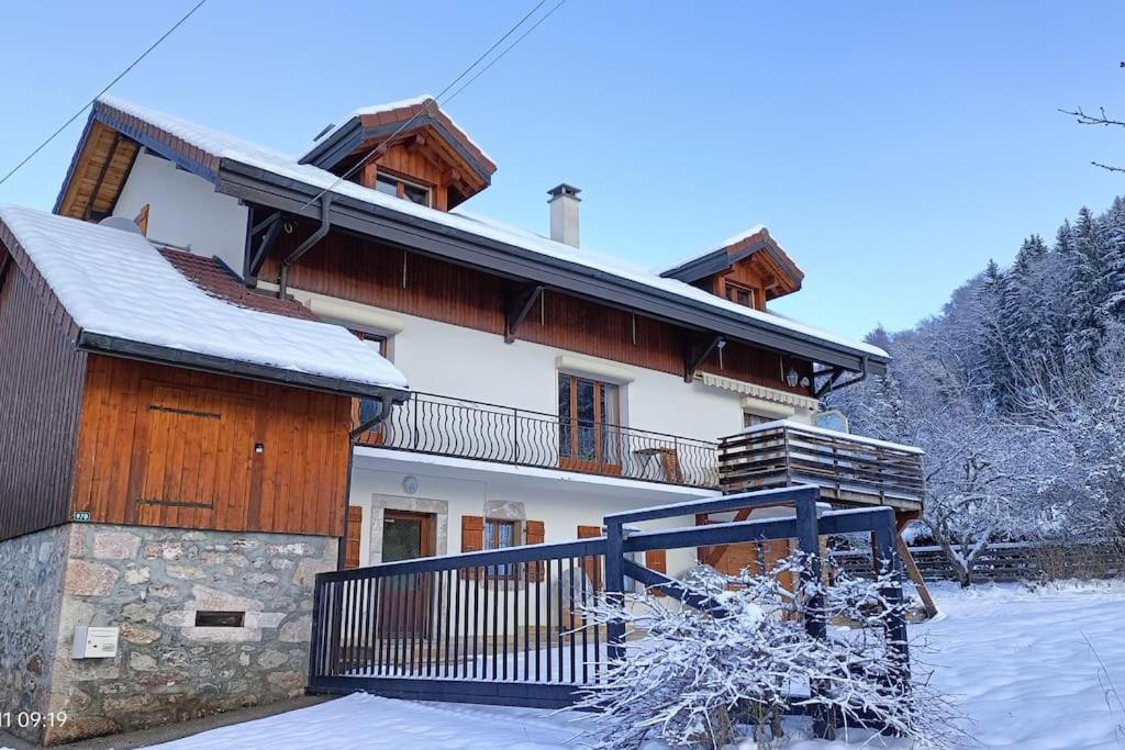 Gite Coeur De Haute-Savoie Viuz-en-Sallaz ภายนอก รูปภาพ