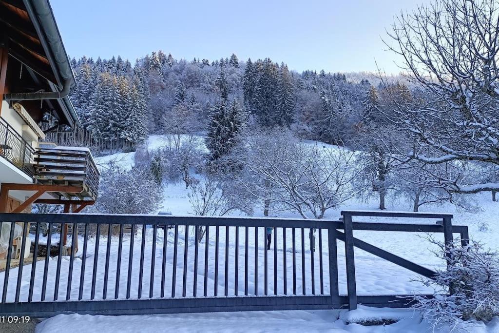 Gite Coeur De Haute-Savoie Viuz-en-Sallaz ภายนอก รูปภาพ